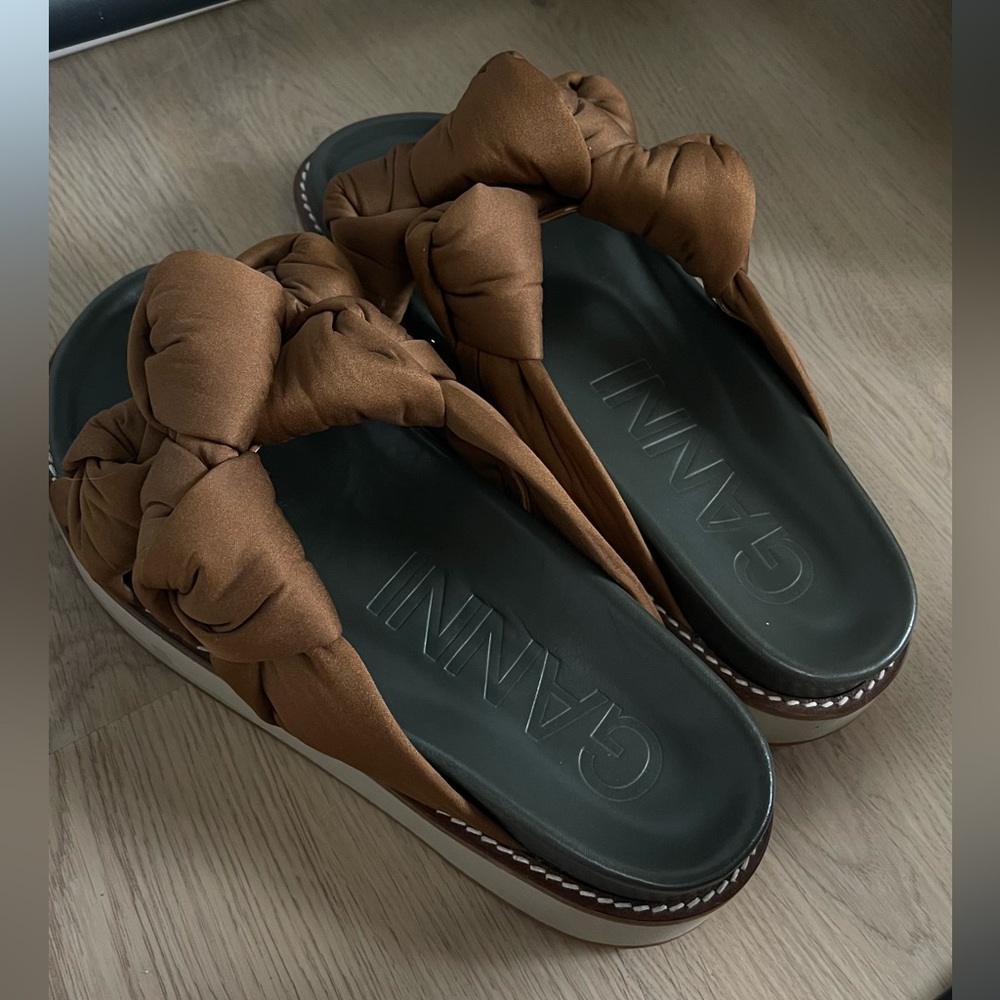 GANNI Knot Sandals